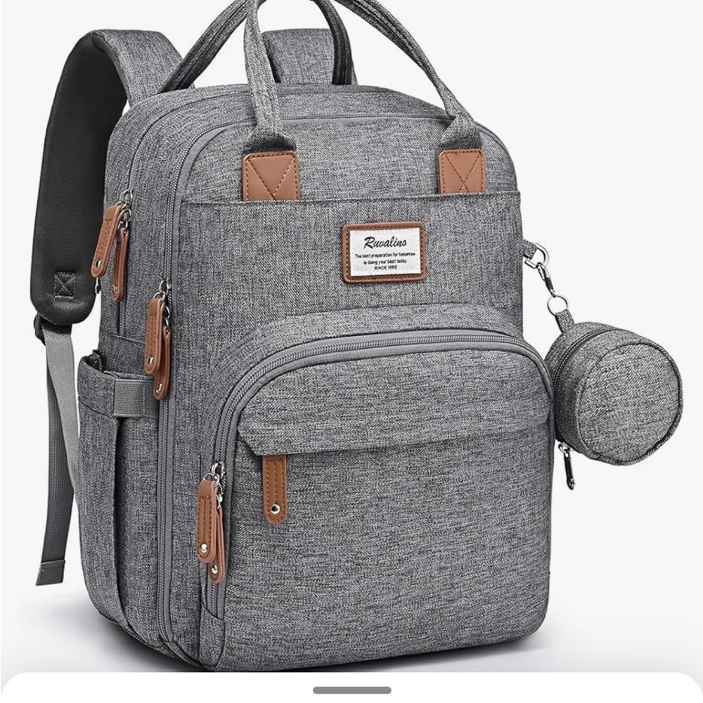 RUVALINO Large Diaper Bag Backpack Multifunction Travel